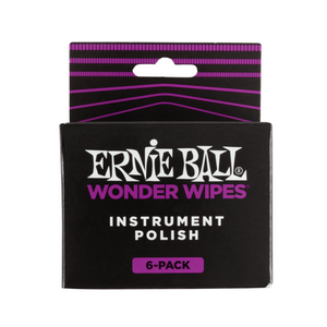 Ernie Ball Ernie Ball - Wonder Wipes Instrument Polish - 6 pack