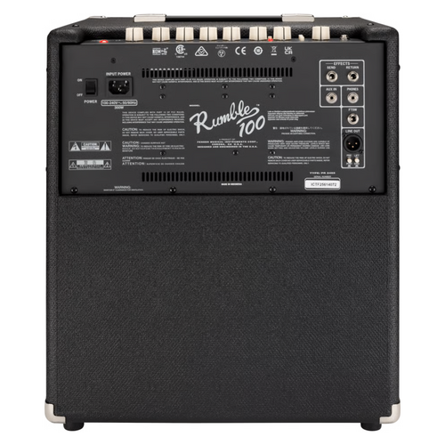 Fender Fender - Rumble - Bass Amp v3 - 1x12" Speaker - 100 watts