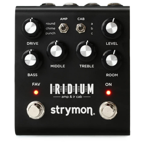 Strymon Strymon - Iridium – Amp & IR Cab – Amp Modeler & Impulse Response Cabs
