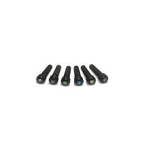 Taylor Guitars Taylor - Bridge Pins - Classic Ebony with Abalone - Black Taylor Guitars Taylor - Bridge Pins - Classic Ebony with Abalone - Black