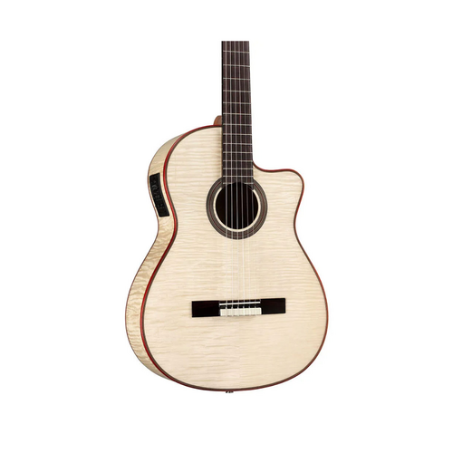 Cordoba Cordoba - Fusion 12 - Nylon String Electro Acoustic Classical Guitar - White Sands