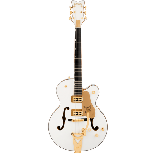 Gretsch Gretsch - Synchromatic Falcon Hollow Body Single-Cut with Bigsby - Snowcrest White