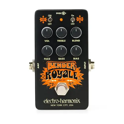Electro Harmonix Electro Harmonix - Bender Royale - Fuzz - Black