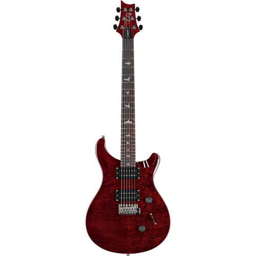 PRS PRS SE - Custom 24 -Carved Maple Top - Maple Neck -  Black Cherry- w / Gigbag