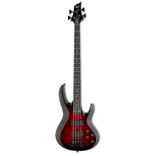 LTD - ESP Guitars LTD - B-204DX - 4 String - Red Burst