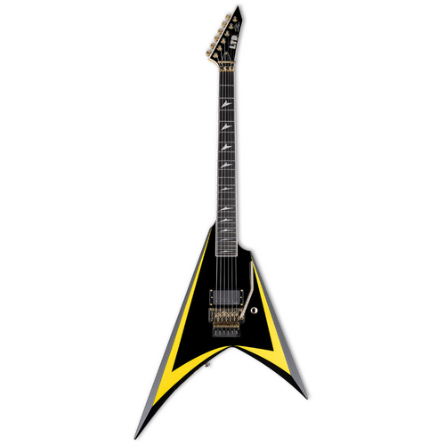 LTD - ESP Guitars LTD- Alexi Laiho Arrowhead 20th Anniv-Black w/Yellow-OHSC LTD - ESP Guitars LTD- Alexi Laiho Arrowhead 20th Anniv-Black w/Yellow-OHSC