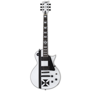 LTD - ESP Guitars LTD - James Hetfield Signature - Iron Cross - Snow White - OHSC LTD - ESP Guitars LTD - James Hetfield Signature - Iron Cross - Snow White - OHSC