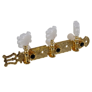 Allparts Allparts - Classical 3x3 - Tuner Set- Gold