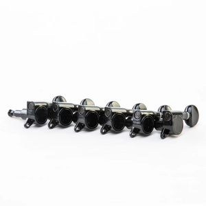 Allparts Allparts - True Tune Mini Tuners - 6-in-line- Black Allparts Allparts - True Tune Mini Tuners - 6-in-line- Black