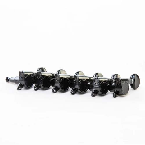 Allparts Allparts - True Tune Mini Tuners - 6-in-line- Black