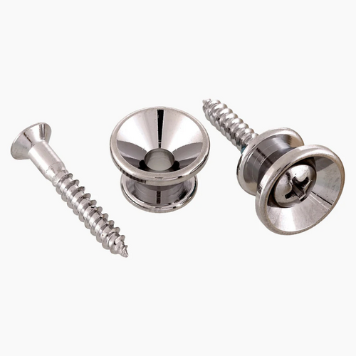 Allparts Allparts - Strap Buttons - Fender Style - Nickel - EACH