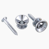 Allparts - Strap Buttons - Fender Style - Chrome - EACH