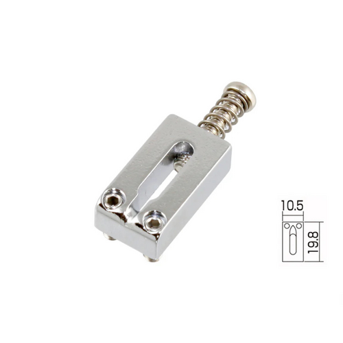 Allparts Allparts - Bridge Saddles for Stratocaster-Chrome