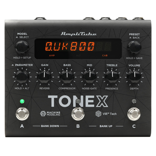 IK MULTIMEDIA IK Multimedia - TONEX Pedal - Amplifier/Cabinet/Pedal Modeler