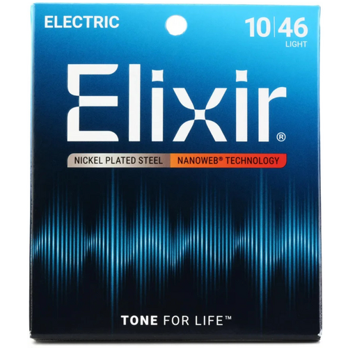 Elixir Elixir - Electric Nanoweb -  Light Strings - 10-46