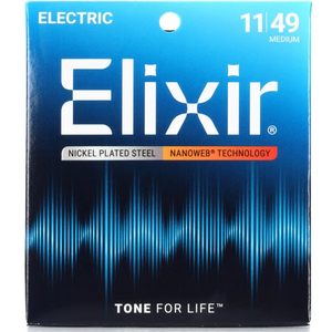 Elixir Elixir - Electric Nanoweb -  Medium Strings - 11-49