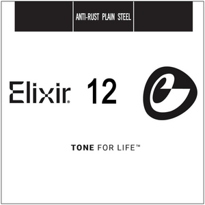 Elixir Elixir - Anti-Rust Plain Steel - Single String   .012