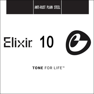 Elixir Elixir - Anti-Rust Plain Steel - Single String   .010