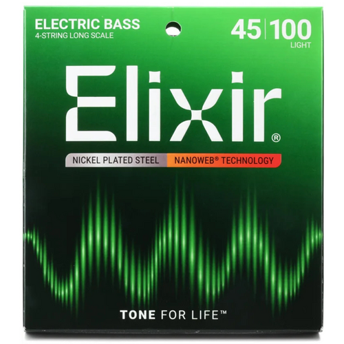 Elixir Elixir - Bass Long Scale - Light - 4 Strings - 45-100