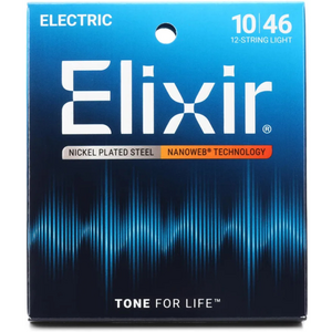 Elixir Elixir - Electric 12 String Nanoweb - Light Strings - 10-46