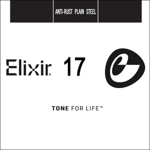 Elixir Elixir - Anti-Rust Plain Steel - Single String   .017