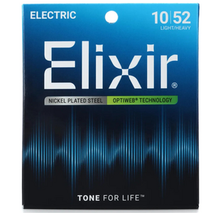 Elixir Elixir - Optiweb Coated - Light Heavy Strings - 10-52