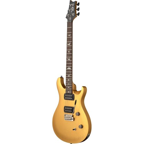 PRS PRS SE CE 24 Tremolo - Metallic Gold Satin - Maple Neck - w / Gig Bag PRS PRS SE CE 24 Tremolo - Metallic Gold Satin - Maple Neck - w / Gig Bag