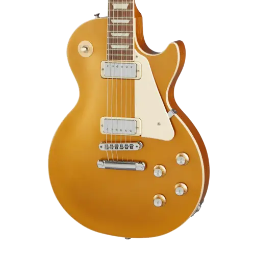 Gibson Gibson - Les Paul 70s Deluxe - Plain Top - Gold Top - w/ Hardshell Case