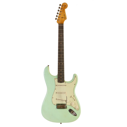 Fender Fender - Custom Shop 1965 Stratocaster - Journeyman Relic - Aged Surf Green - Limited Edition Fender Fender - Custom Shop 1965 Stratocaster - Journeyman Relic - Aged Surf Green - Limited Edition
