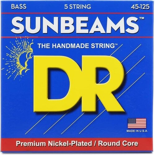 DR Strings DR Strings - Sunbeams Bass Strings - 45-125 Medium 5-String