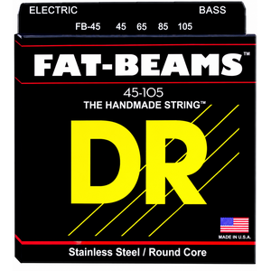 DR Strings DR Strings - FAT BEAM Bass Strings - 45-105 Medium 4-String DR Strings DR Strings - FAT BEAM Bass Strings - 45-105 Medium 4-String