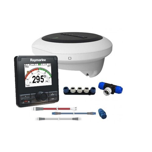 Raymarine Evolution DBW Autopilot with p70Rs control head, EV2 Sensor Core, EV2 Cabling kit (suitable for drive by wire steering systems)