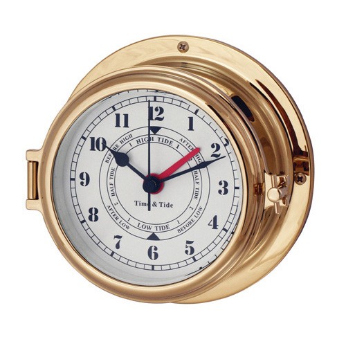 Tide Clock - Hinged - Face Diameter: 105mm - Base Diameter: 150mm ...