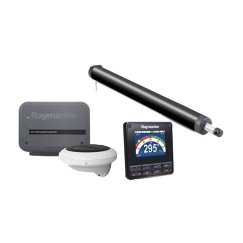 Raymarine Evolution Tiller Pilot with p70s control head, ACU-100, EV1 Sensor Core, EV1 Cabling kit & Tiller Drive