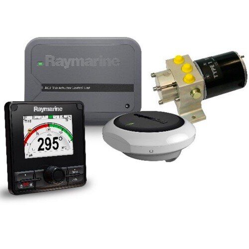 Raymarine Evolution Hydraulic Pilot with p70Rs control head, ACU-150 & Type 1 (1L) hydraulic pump (12V Only)