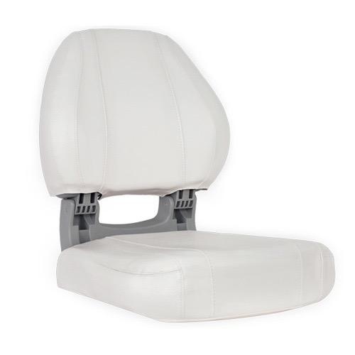 Oceansouth Folding Boat SEAT with Fixed 13 SEAT Pedestal Gray//White