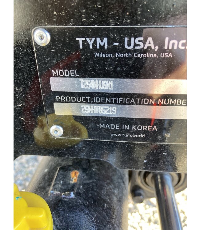 TYM  T254 TRACTOR with Loader #0207