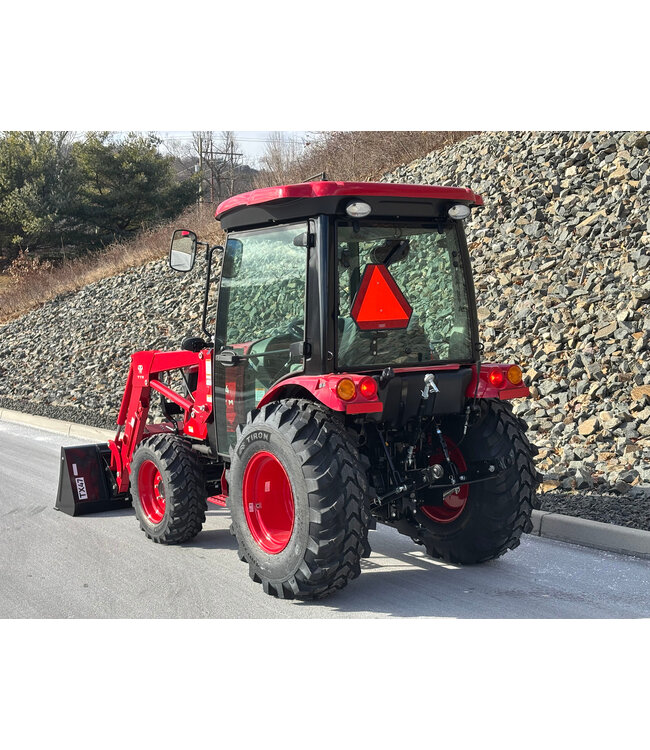 TYM T474 Tractor with Cab and Loader #0288