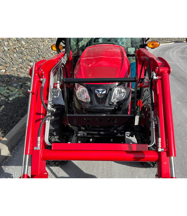 TYM T474 Tractor with Cab and Loader #0288