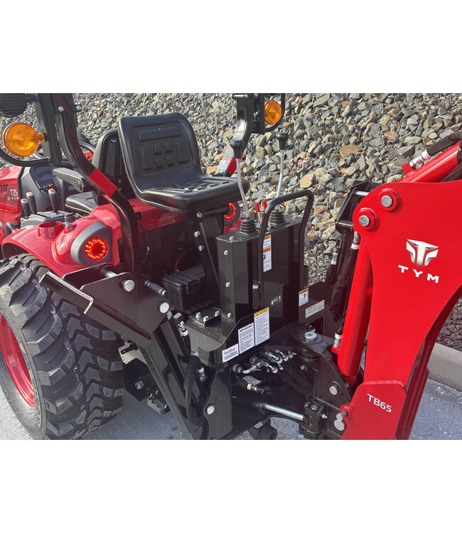 TYM T25 TRACTOR WITH LOADER AND BACKHOE #2654