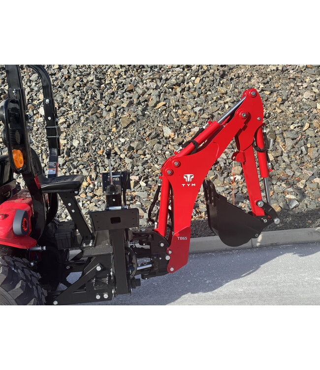 TYM T25 TRACTOR WITH LOADER AND BACKHOE #2654