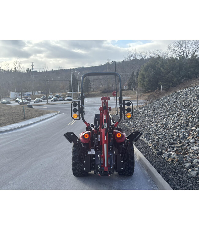TYM T25 TRACTOR WITH LOADER AND BACKHOE #2654