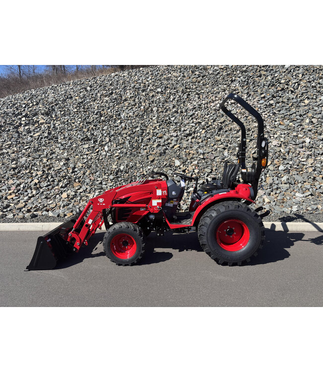 TYM T25 TRACTOR WITH LOADER #2608