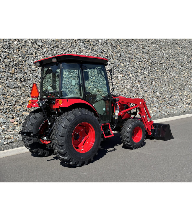 TYM T-574 TRACTOR WITH LOADER AND CAB #0707