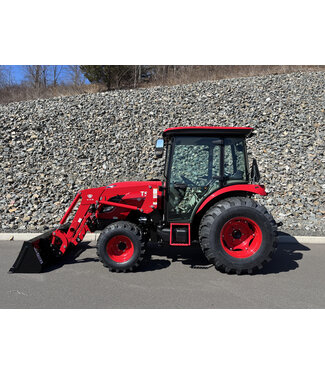 TYM TYM T-574 TRACTOR WITH LOADER AND CAB #0716