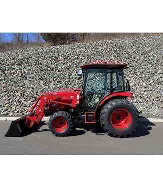 TYM TYM T-574 TRACTOR WITH LOADER AND CAB #0767