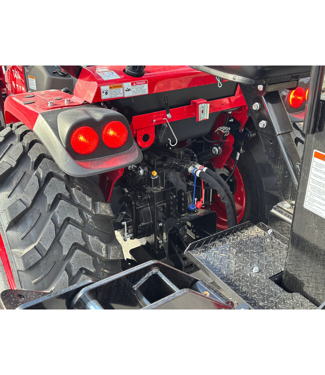 TYM T-474 TRACTOR WITH LOADER AND BACKHOE #0340