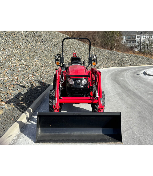 TYM T-474 TRACTOR WITH LOADER AND BACKHOE #0340