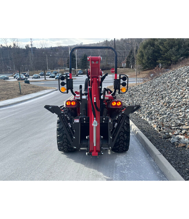TYM T-474 TRACTOR WITH LOADER AND BACKHOE #0340