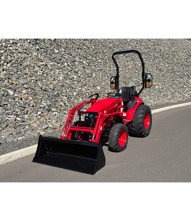 TYM T25 TRACTOR WITH LOADER AND TIRES FILLED #2555